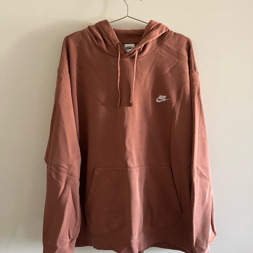 Nike Women's Rust Brown Hoodie